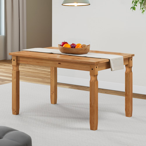 Corona dining table solid - 4'0,
