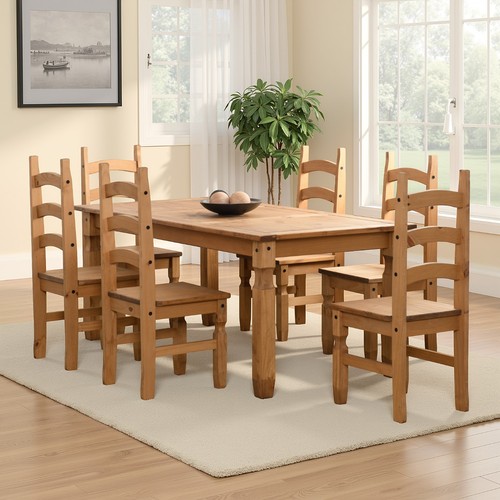 Corona dining set x6 chairs - corona,
