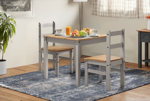 Corona dining table 2 chairs - dining, &