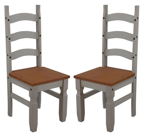 Corona dining chairs grey - chairs, 2