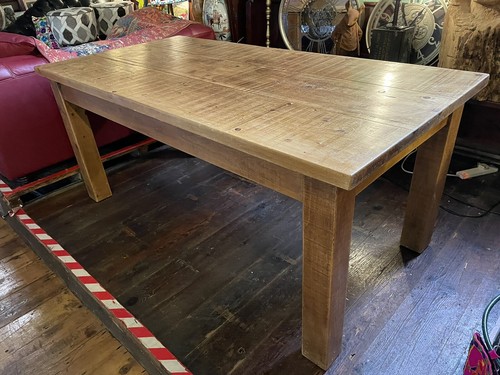 Solid real wood dining - dining, table